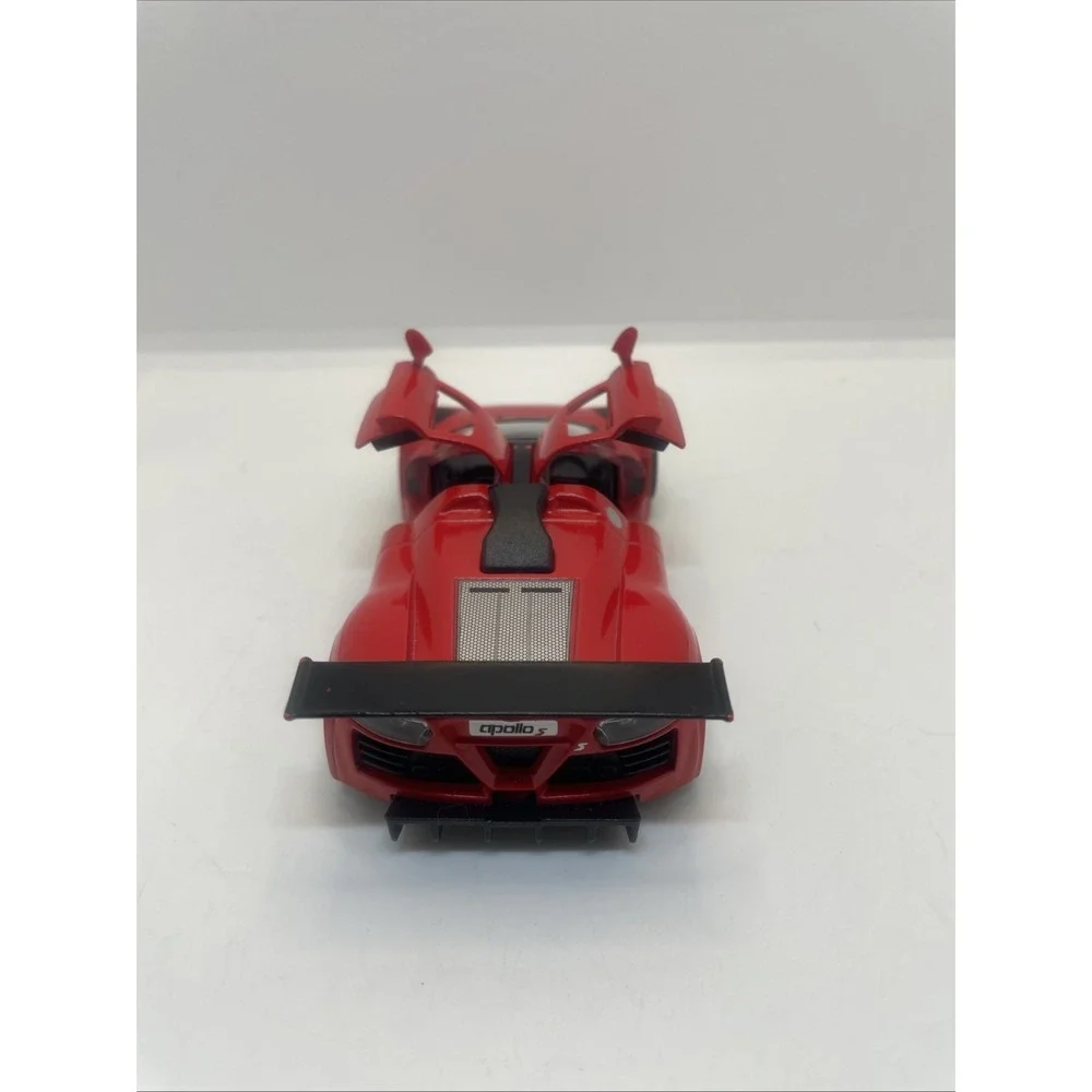 Red 2010‎ Gumpert Apollo Sport KT5356 5'in L-2.5in wide Kinsmart Car